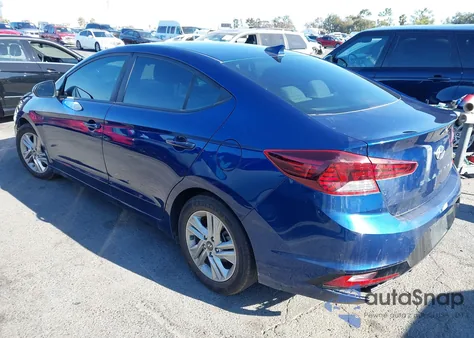 2020 Hyundai Elantra Sel из США, поврежденный, VIN 5NPD84LF1LH601815